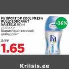FA SPORT DP COOL FRESH RULLDEODORANT NAISTELE 50ml