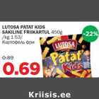 Allahindlus - LUTOSA PATAT KIDS SAKILINE FRIIKARTUL 450g