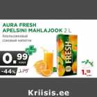 AURA FRESH
APELSINI MAHLAJOOK 2 L