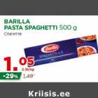 BARILLA
PASTA SPAGHETTI 500 g