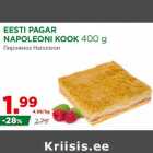 EESTI PAGAR
NAPOLEONI KOOK 400 g