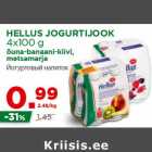 Allahindlus - HELLUS JOGURTIJOOK
4x100 g
