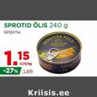 SPROTID ÕLIS 240 g