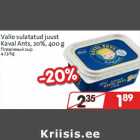 Allahindlus - Valio sulatatud juust
Kaval Ants, 20%, 400 g