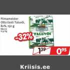 Allahindlus - Piimameister
Otto Eesti Taluvõi,
82%, 150 g