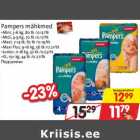 Allahindlus - Pampers mähkmed