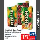 Allahindlus - Mahlajook Aura Fresh, 2 l

