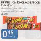 NESTLE LION ŠOKOLAADIBATOON 2-PAKK 60 G