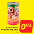 toidu konserv
linnulihaga Grrreat, 1240 g*
