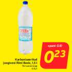 Allahindlus - Karboniseeritud
joogivesi Rimi Basic, 1,5 l