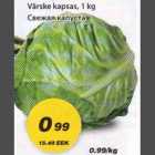 Värske kapsas