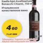 Itaalia kpn-kvaliteetvein Bonacchi Chianti