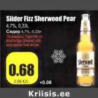 Allahindlus - Siider Fizz Sherwood Pear 4,7%,0,33 L