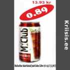 Allahindlus - Maitseline kääritatud jook Cuba Libre 5%,0,5 l