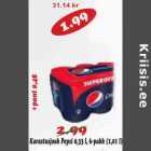 Karastusjook Pepsi 0,33 l, 6-pakk