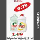 Allahindlus - Nõudepesuvahend Fairy 500 ml, 2 sorti