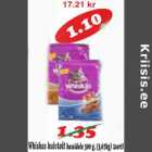 Whiskas kuivtoit kassidele 300 g, 2 sorti