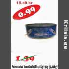 Purustatud tuunikala õlis 185g/130 g