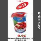 Metsmaasika-vanillijogurt 2% 380 g