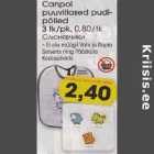 Allahindlus - Canpol
puuvillased pudipõlled
3 tk/pk,0,80/tk