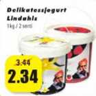 Магазин:Grossi,Скидка:Йогурт Lindahls 1 кг / 2 сорта