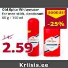Allahindlus - Old Spice Whitewater
for men stick, deodorant