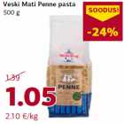 Veski Mati Penne pasta
500 g