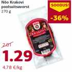 Nõo Krakovi
poolsuitsuvorst
270 g