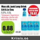 Allahindlus - Muu alk. Long Drink G:N A.Le Coq
