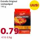 Allahindlus - Estrella Original
soolapulgad
190 g