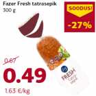 Fazer Fresh tatrasepik
300 g