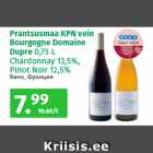 Prantsusmaa KPN vein
Bourgogne Domaine
Dupre 0,75 L