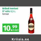Brändi Iverioni 
5* 40% 
0,5 L