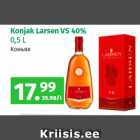 Allahindlus - Konjak Larsen VS 40%  
0,5 L