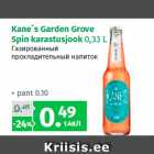 Allahindlus - Kane`s Garden Grove 
Spin karastusjook 
0,33 L