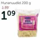 Munanuudlid 200 g