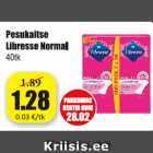 Pesukaitse Libresse Normal 40 tk