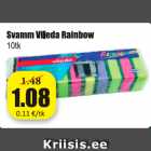 Svamm Vileda Rainbow 10 tk