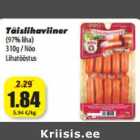 Täislihaviiner
(97% liha)
310g / Nõo
Lihatööstus