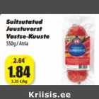 Suitsutatud
Juustuvorst
Vastse-Kuuste 550g / Atria