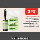 ICA Home
riidepuhastusrull ja
tagavara lintrull, 3 tk***