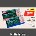Rakvere
toorsuitsupeekon,
150 g*