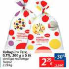 Allahindlus - Kohupiim Tere 0,1%, 200 g x 5 tk