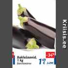 Baklažaanid, 1 kg