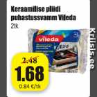 Keramilise pliidi puhastussvamm Vileda 2 tk
