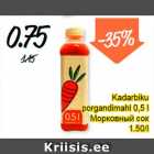 Kadarbiku
porgandimahl 0,5 l