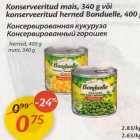 Консервированная кукуруза, Консервированный горошек