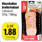 Allahindlus - Klassikaline broilerirullad