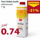 Allahindlus - Tere Hellus keefir