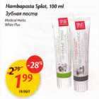 Allahindlus - Hambapasta Splat, 100 ml *Medical Herbs *White Plus